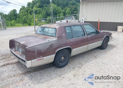 1989 Cadillac Deville z USA, uszkodzony, nr VIN 1G6CD5155K4359934